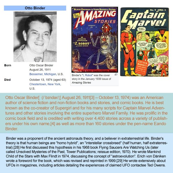 COMICS & GRAPHIC NOVELS | Otto Binder The Life & Work | Comic & Science … - Picture 3 of 10